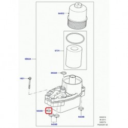 Joint D'étanchéité du Refroidisseur D'huile Moteur LAND ROVER 3.0 V6