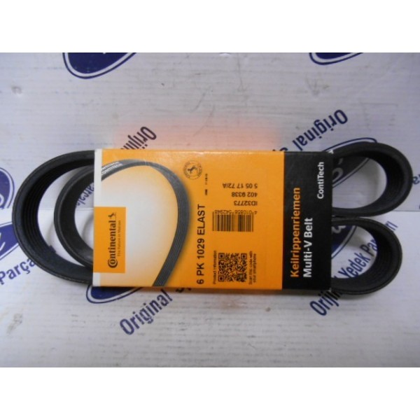 COURROIE ACCESSOIRES TRAPEZOIDALE A NERVURES MOTEUR FORD 1.25 1.4 1.6