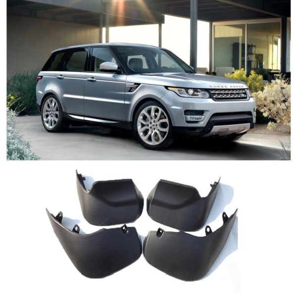 Kit de 4 Bavettes, Pare-Boue Extérieur Avant & Arrière RANGE ROVER SPORT