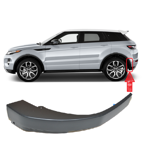 Finition, Extension Pare-Chocs Arrière Gauche RANGE ROVER EVOQUE 2012 -