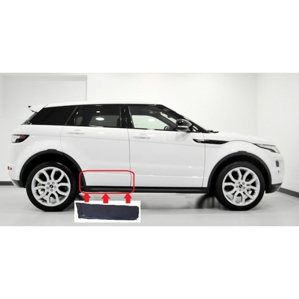 Baguette, Moulure de Porte Arrière Droite avec Couche de Fond RANGE ROVER EVOQUE (L538) 2011 - 2018