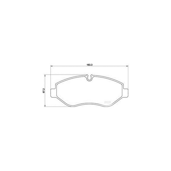 Plaquettes Essieu Avant IVECO DAILY III