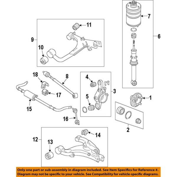 SILENT BLOC BARRE STABILISATRICE ARRIERE RANGE ROVER SPORT