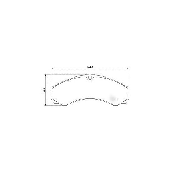 Plaquettes de Frein Témoins D'usure Inclus Avant/Arrière IVECO DAILY RENAULT MASCOTT