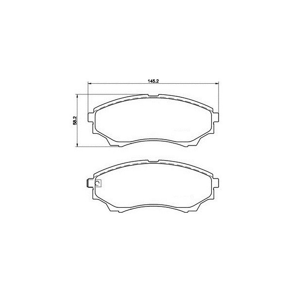 Plaquettes Essieu Avant FORD - MAZDA