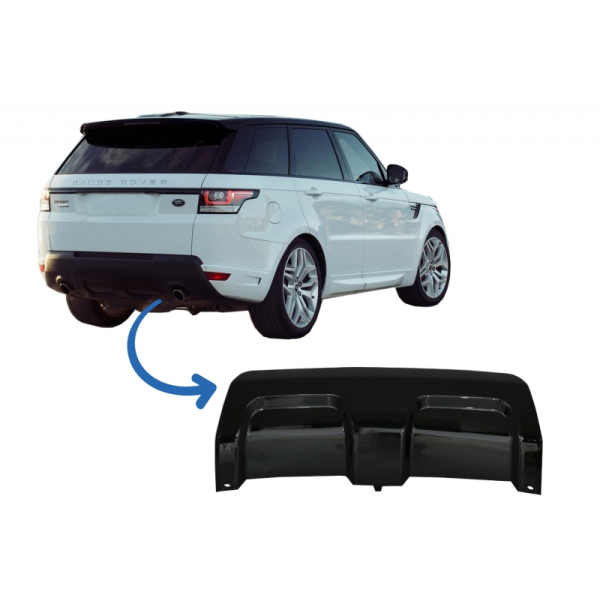 Baguette de Pare-Choc Arrière (Cache - Ouverture/Crochet-Remorque) RANGE ROVER SPORT II (L494)