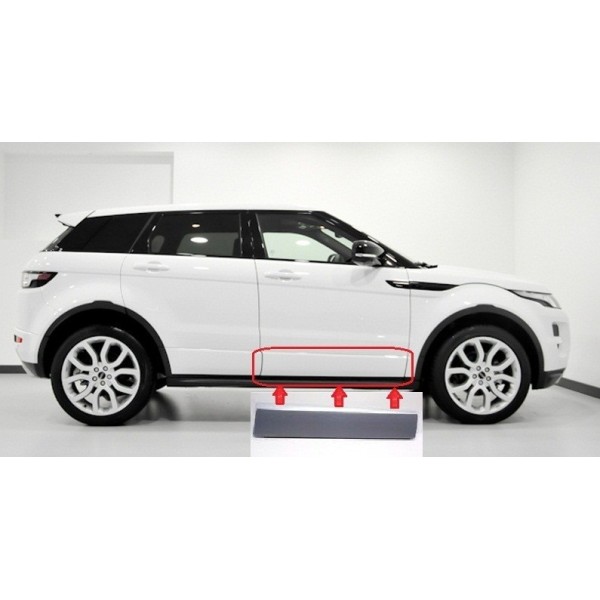 Baguette, Moulure de Porte Avant Droite avec Couche de Fond RANGE ROVER EVOQUE (L538) 2011 - 2018