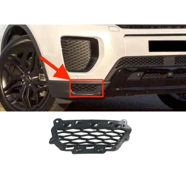 Grille Inférieur Antibrouillard Avant Droite RANGE ROVER EVOQUE L538 2016 - 2018