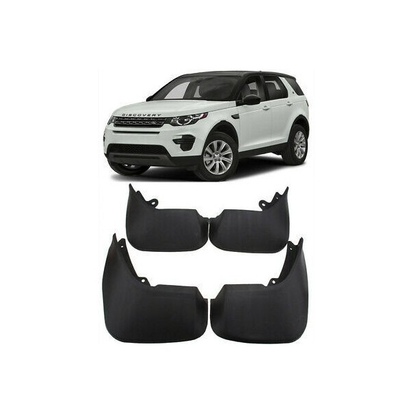 Kit de 4 Bavettes, Pare-Boue Extérieur Avant & Arrière LAND ROVER DISCOVERY SPORT