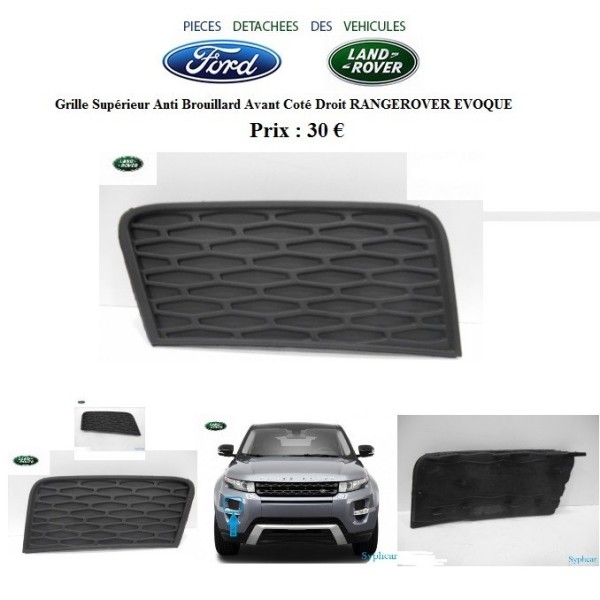 Grille Supérieur Anti Brouillard Avant EVOQUE