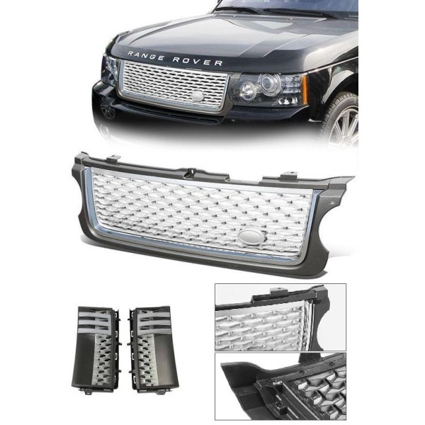 Kit Calandre avec Déflecteur sur Aile Avant Gauche & Droit RANGE ROVER (VOGUE) 2010 - 2012