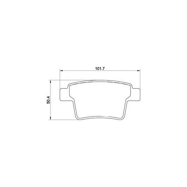 PLAQUETTES ARRIERE  . FORD .  - MONDEO III - . JAGUAR . X-TYPE - X-TYPE ESTETE