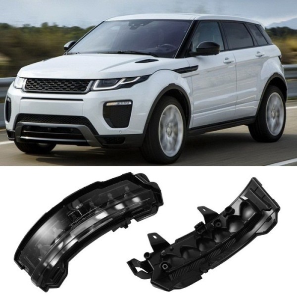 Clignotant sur Rétroviseur Verre Fumé Gauche RANGE ROVER EVOQUE DISCOVERY SPORT VELAR