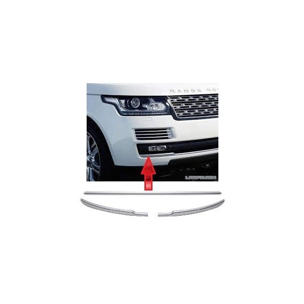 Spoiler, feuille décorative Pare-Chocs Avant RANGE ROVER (VOGUE) 2013 - 2018