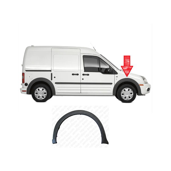 Extension Aile Avant Droit FORD TRANSIT CONNECT