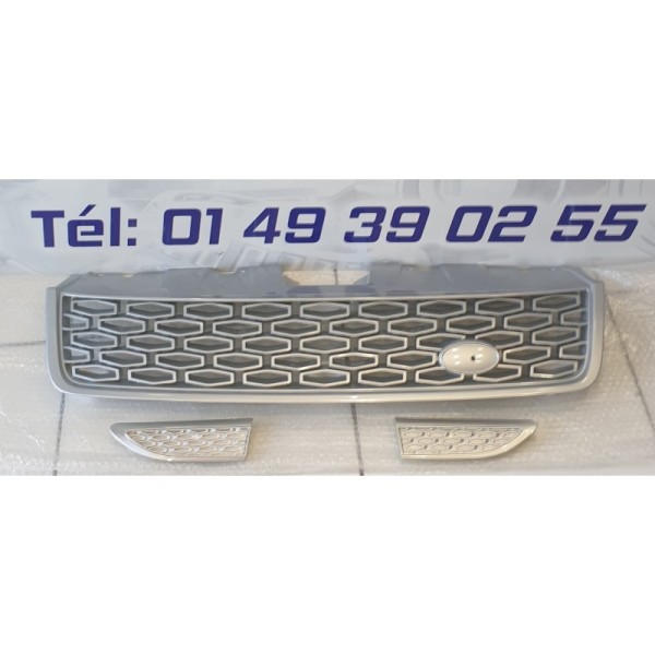 Kit Ensemble Calandre Grille de Radiateur avec 2 Enjoliveur D'aile LAND ROVER DISCOVERY SPORT