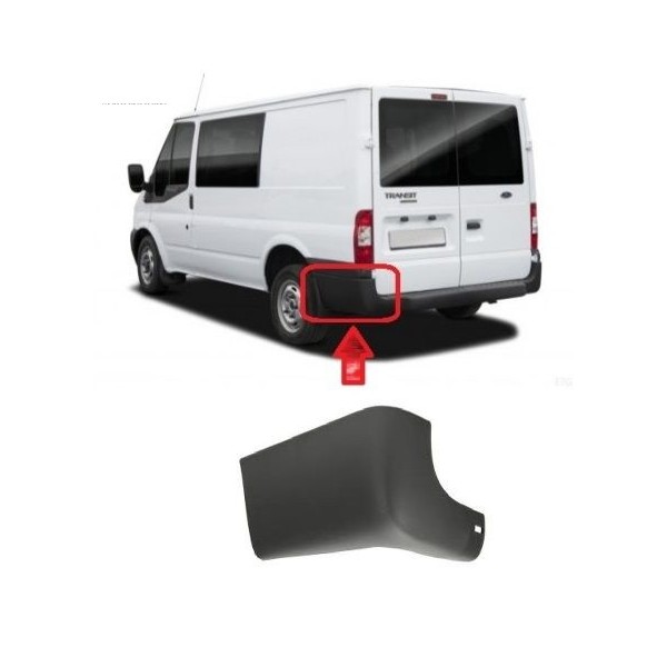 Sabot de Pare-Chocs Arrière Côté Gauche FORD TRANSIT