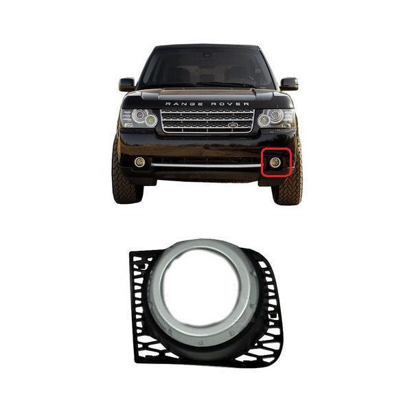 Enjoliveur antibrouillard Avant Gauche Argent TITAN RANGE ROVER (L322)