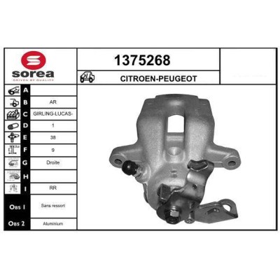 ETRIER DE FREIN ARRIERE...