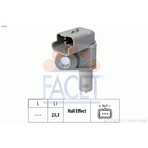 CAPTEUR SENSEUR POSITION ARBRE A CAMES