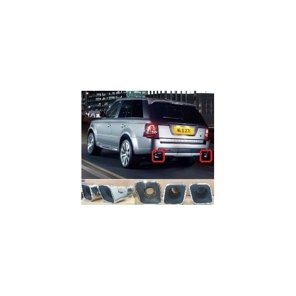 Kit de Sortie D'échappement Chromé RANGE ROVER SPORT