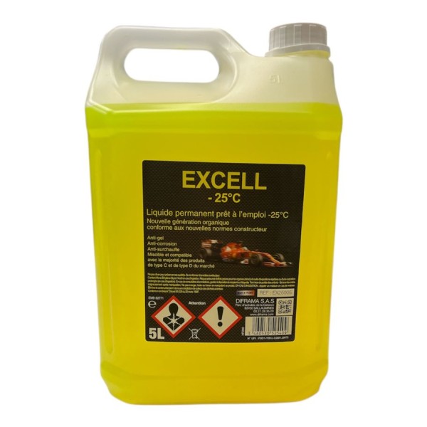 LIQUIDE DE REFROIDISSEMENT -25°C