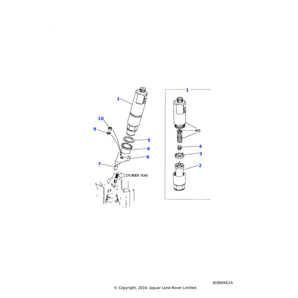ERGOT DE CENTRAGE LAND ROVER