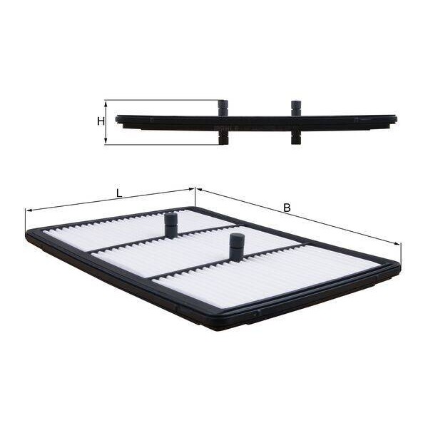 FILTRE A AIR HYUNDAI IONIQ NIRO 1.6 GDI