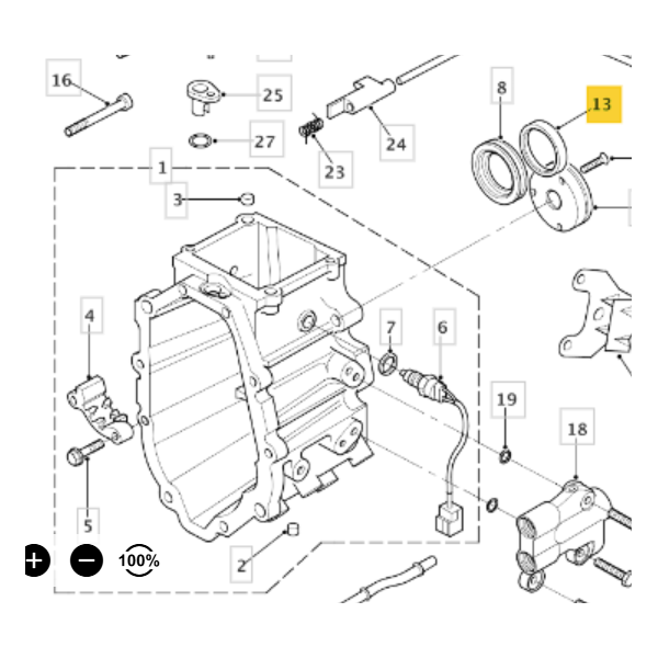 JOINT SPI BAGUE ETANCHEITE ARBRE PRINCIPAL BOITE A VITESSE MANUELLE LAND ROVER P38A