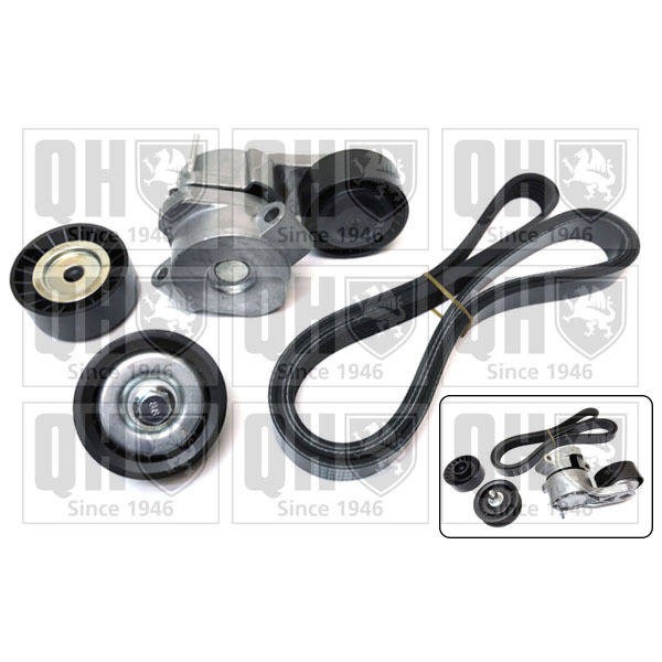 KIT COURROIE ACCESSOIRE 2.2 TDCI/ 2.2 HDI/ 2.2 D Multijet