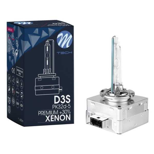 AMPOULE XENON D3S 6000K 35W +30%