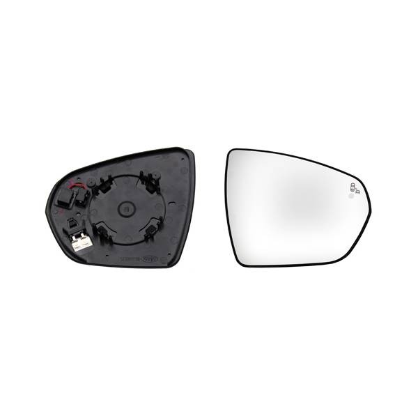 VERRE DE RETROVISEUR EXTERIEUR DROIT PEUGEOT 3008