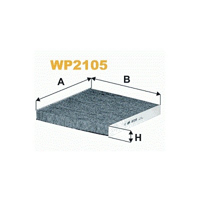 FILTRE HABITACLE [CHARBON...