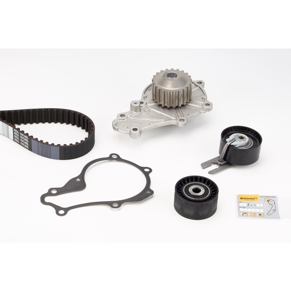 KIT DE DISTRIBUTION COURROIE CRANTEE AVEC POMPE A EAU MOTEUR FORD 1.4TDCI PEUGEOT 1.4HDI MAZDA 1.4D TOYOTA AYGO 1.4D-4D