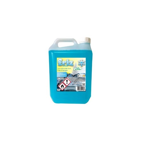 LIQUIDE LAVE GLACE -20° BLEU SANS METHANOL 5L