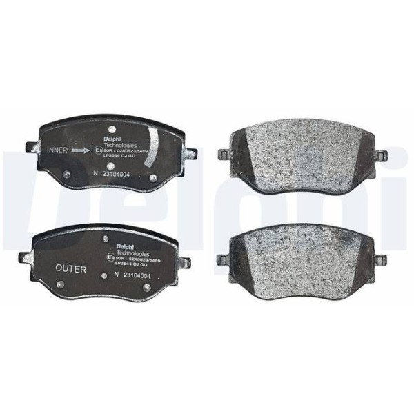 PLAQUETTES DE FREIN AVANT RENAULT CLIO 5