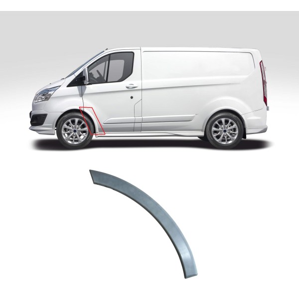 DEFLECTEUR D'AIR-ARC DE ROUE AVANT GAUCHE FORD TRANSIT CUSTOM
