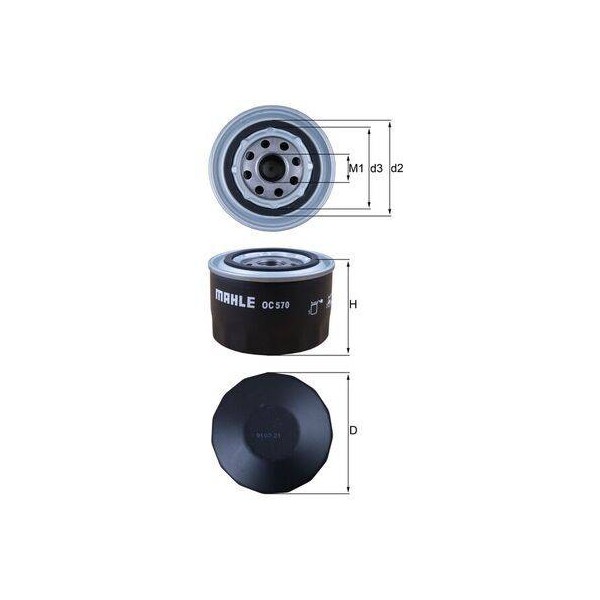 FILTRE A HUILE IVECO DAILY