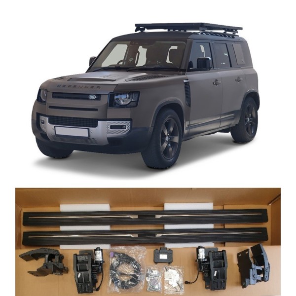 Marchepied Electrique Kit Complet LAND ROVER DEFENDER 110 2020-