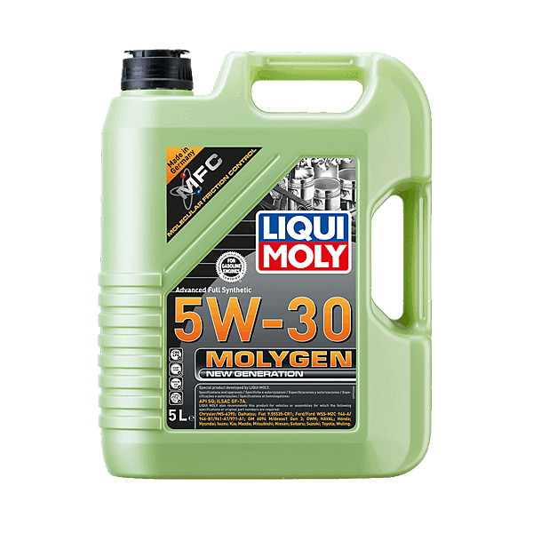 HUILE MOTEUR 5W30 MOLYGEN NEW GENERATION 5 LITRES