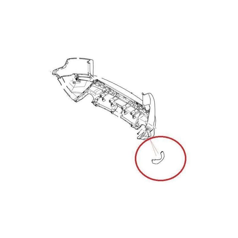 Finition, Extension Pare-Chocs Arrière Gauche RANGE ROVER EVOQUE (L538) - vignette 3