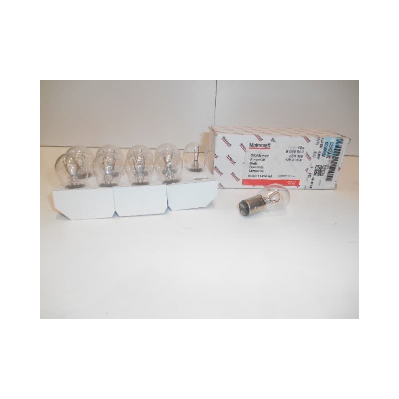 AMPOULE TRANSPARENTE 02 PLOMBS DE FEU DE STOP ET CLIGNOTANT 12V 21/5W