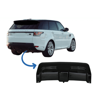 Baguette de Pare-Choc Arrière (Cache - Ouverture/Crochet-Remorque) RANGE ROVER SPORT II (L494)