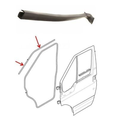 Joint, Caoutchouc D'étanchéité 56MM Porte Avant Droite FORD TRANSIT