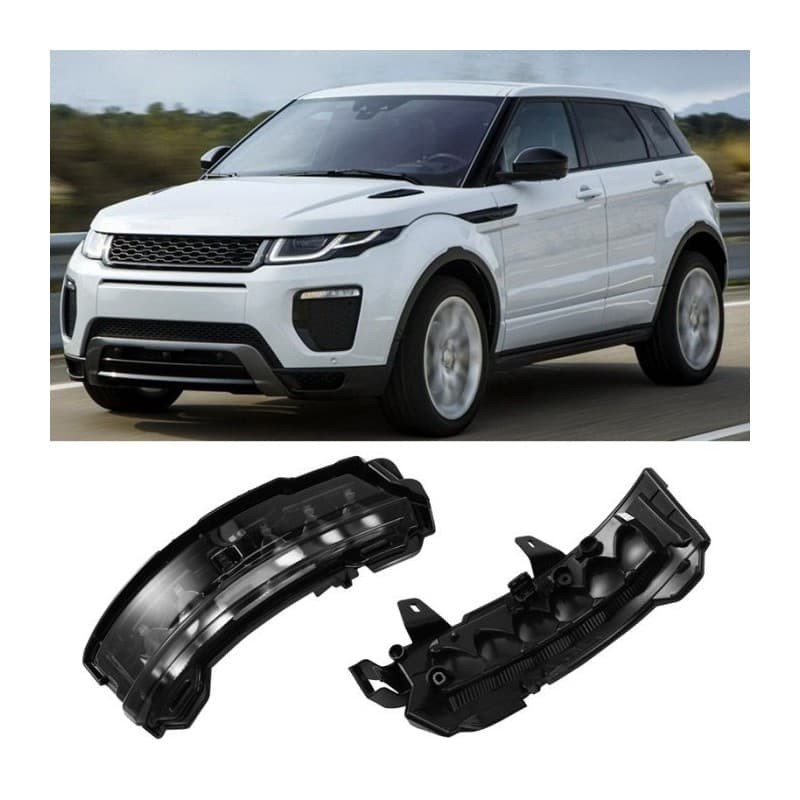 Clignotant sur Rétroviseur Verre Fumé Gauche RANGE ROVER EVOQUE DISCOVERY SPORT VELAR