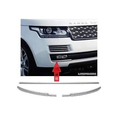 Spoiler, feuille décorative Pare-Chocs Avant RANGE ROVER (L405) - vignette 1