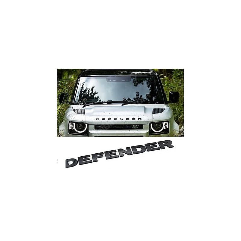 Bande enjoliveur, écriture Noir LAND ROVER DEFENDER - vignette 1