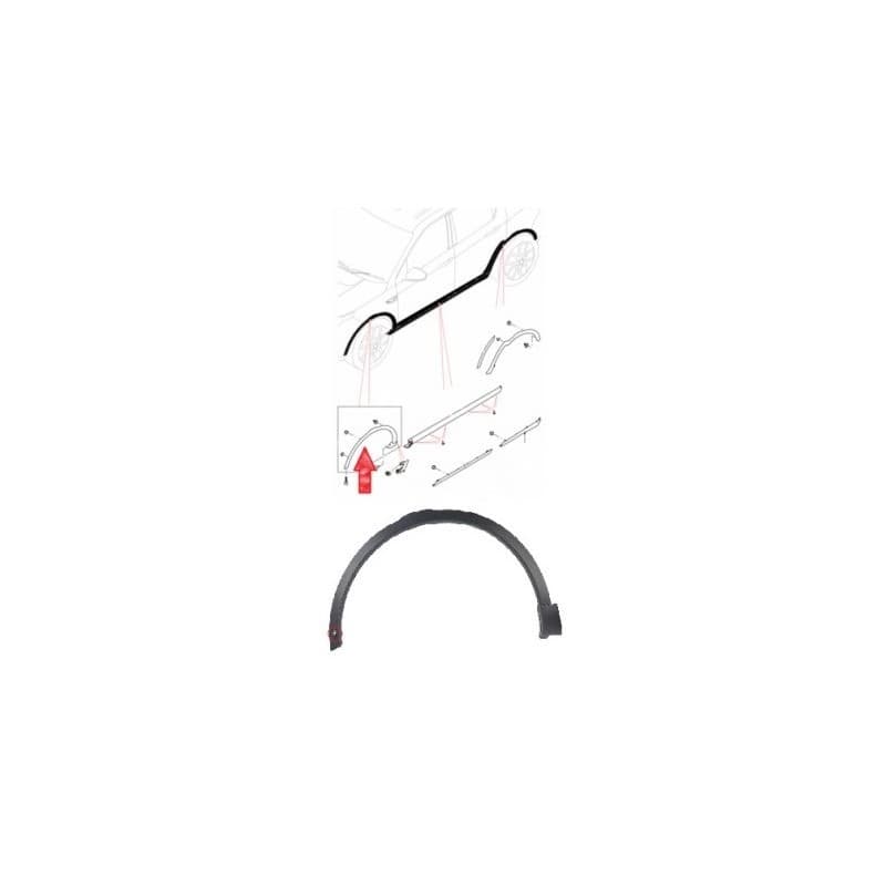 Extension Aile Avant Gauche LAND ROVER DISCOVERY SPORT - vignette 2