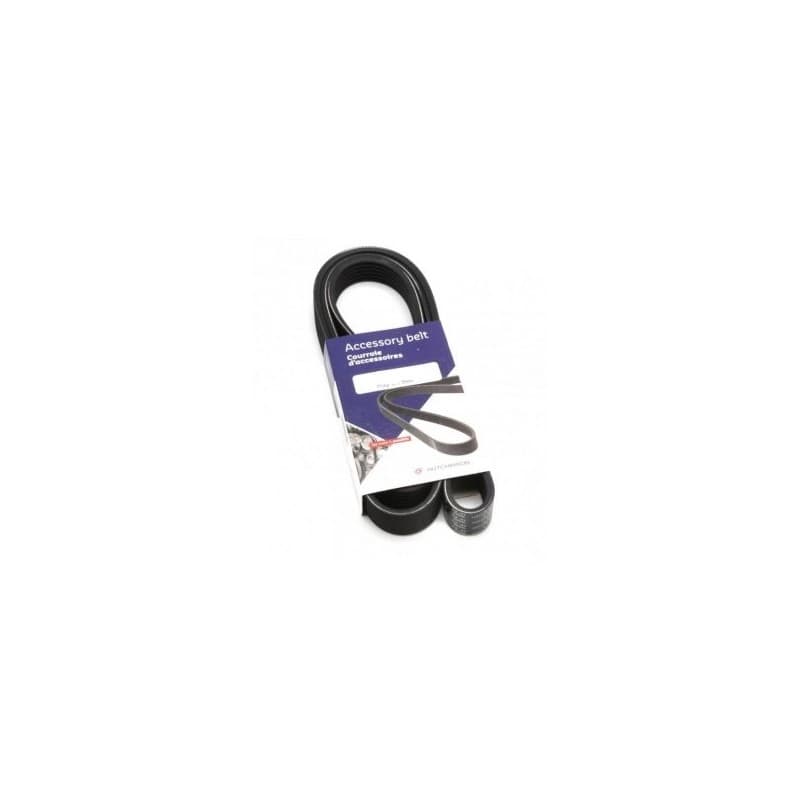 COURROIE ACCESSOIRES TRAPEZOIDALE A NERVURES FORD FOCUS II 1.8 TDCI - vignette 2