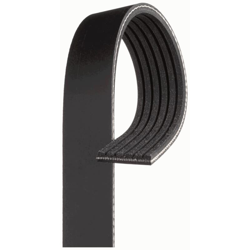 COURROIE ACCESSOIRES TRAPEZOIDALE A NERVURES FORD - vignette 2